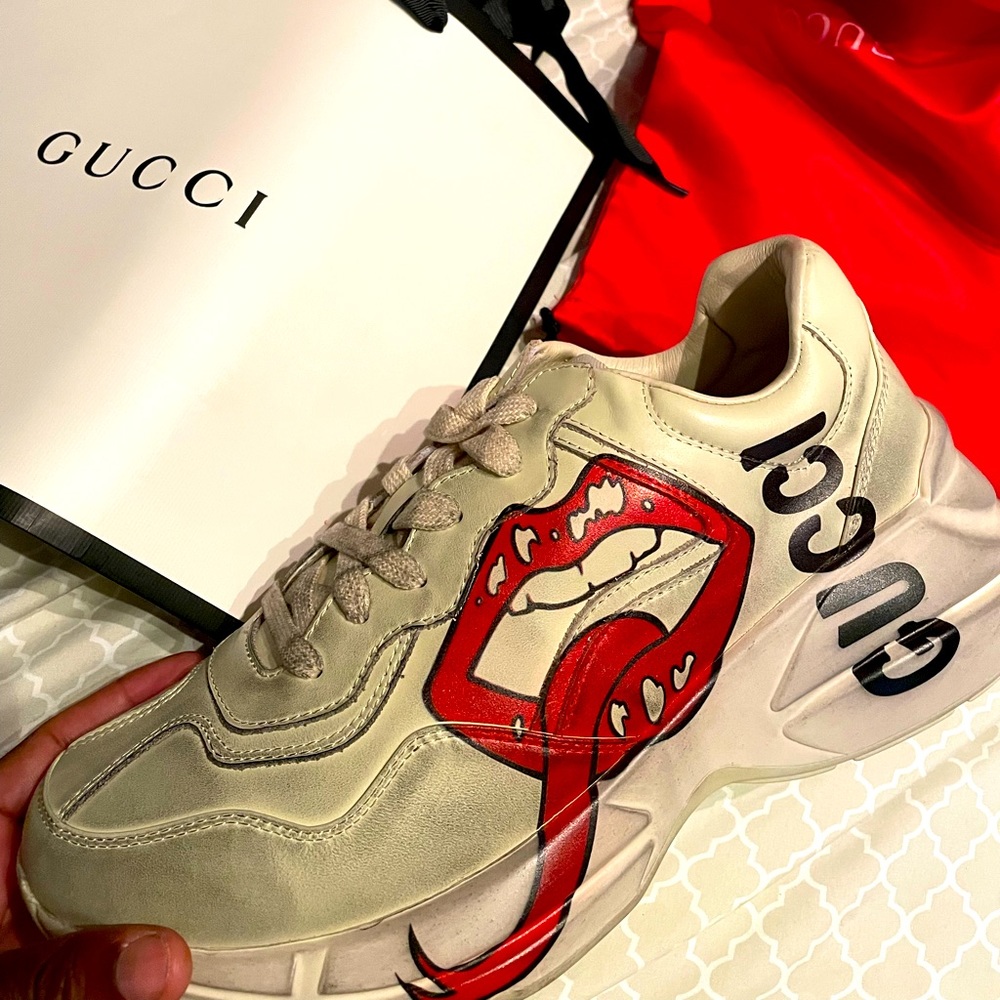 Gucci men rhyton sneaker